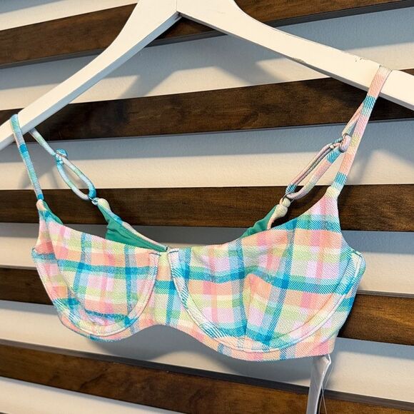 Billabong Check The Waves Helena Underwire Bikini Top - Picture 7 of 7